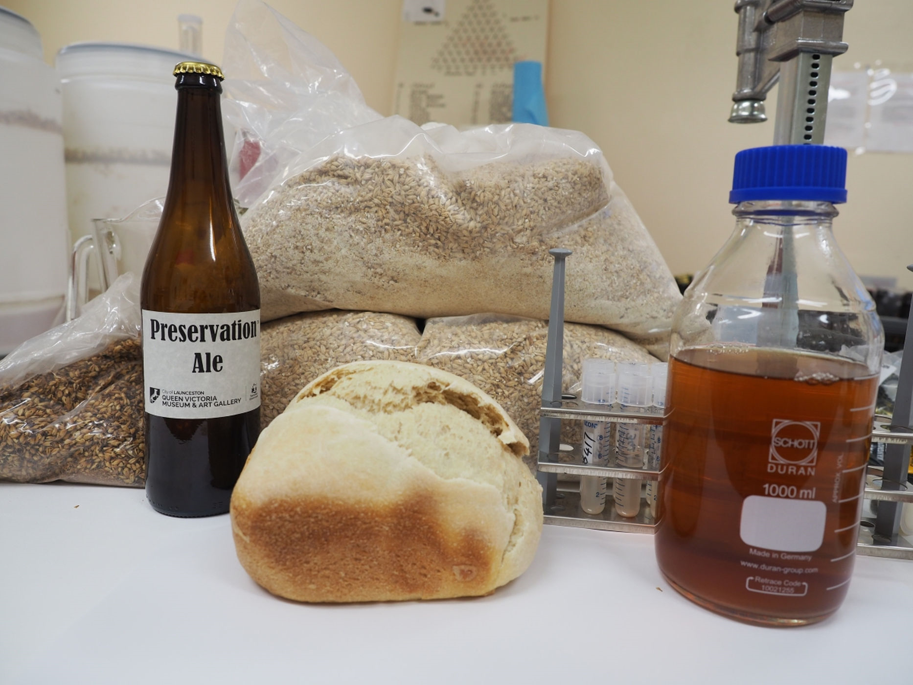 Oldest beer Preservation Ale yeast to bake bread
